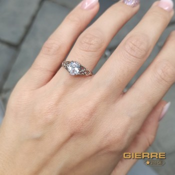 ME17759 Bague solitaire rétro ME17759 Bague solitaire rétro